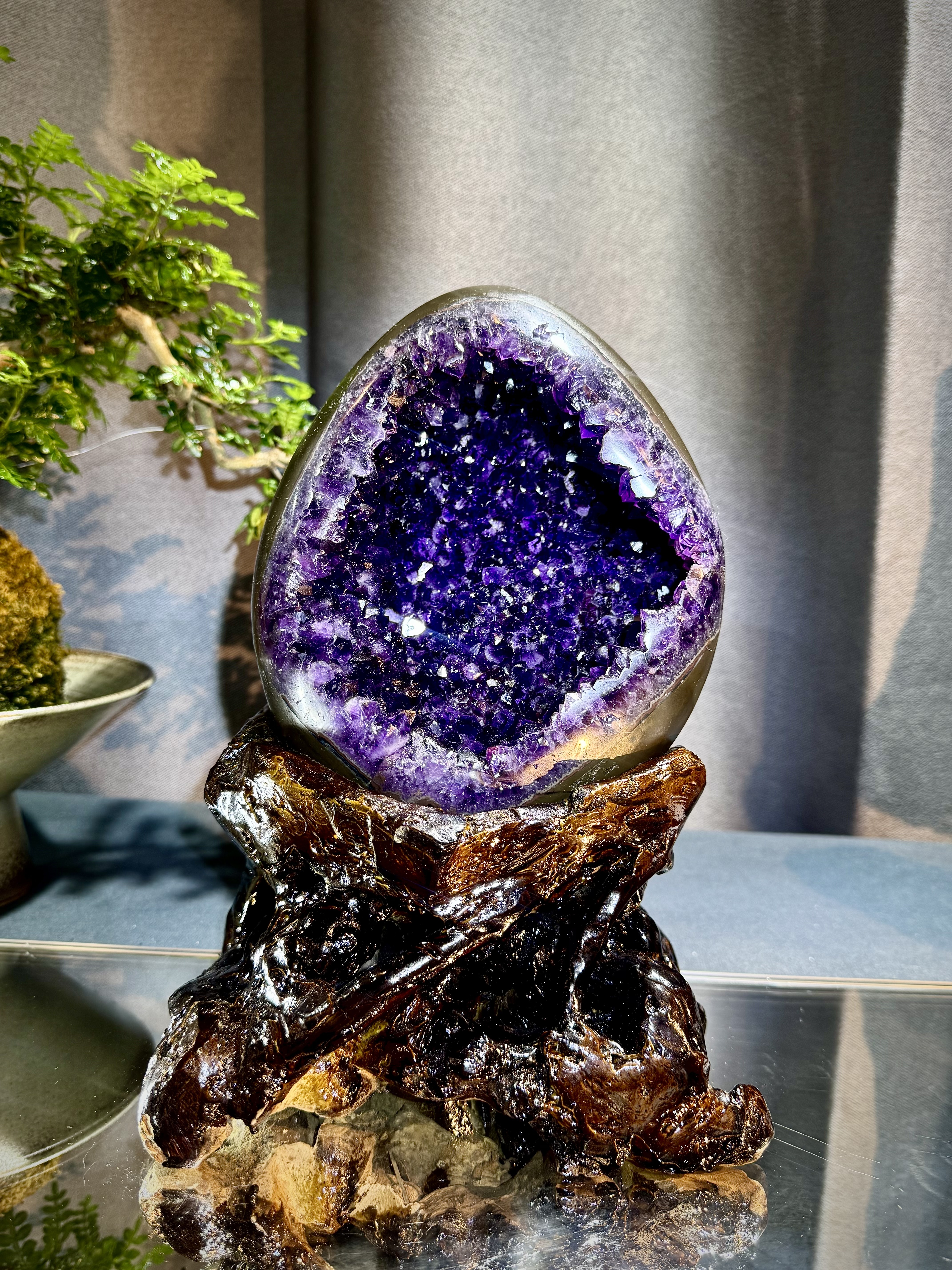 帝皇紫紫水晶恐龍蛋 7011