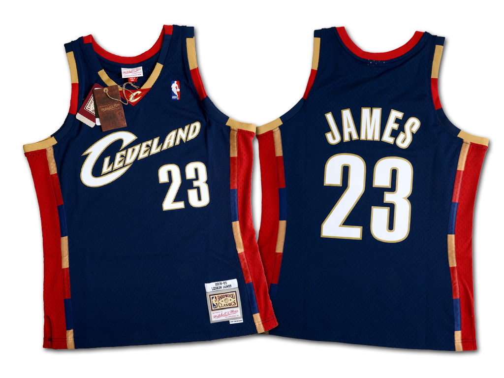 Mitchell & Ness 克里夫蘭騎士隊 LeBron James 2008-2009 復刻 Swingman 球衣