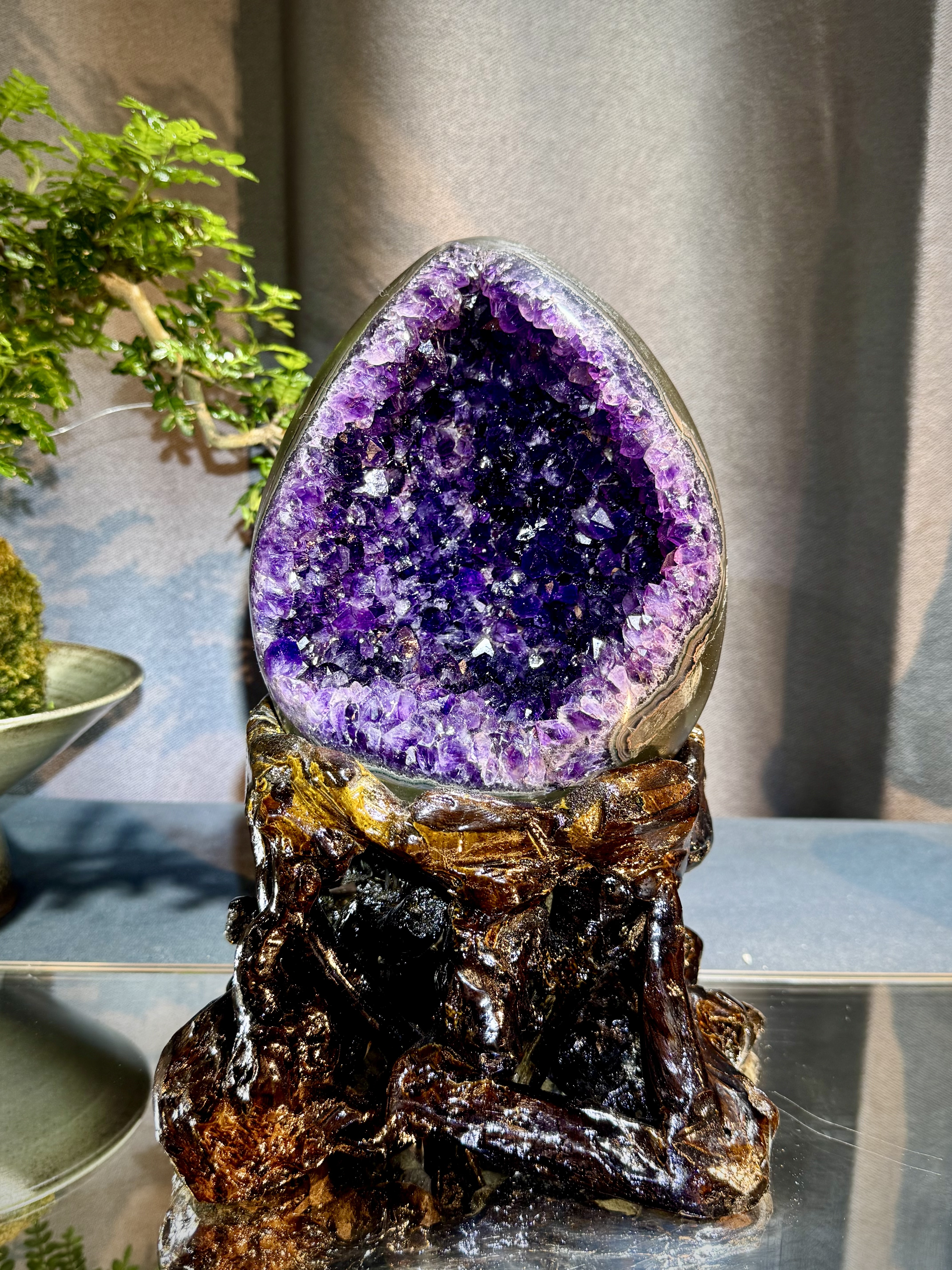 帝皇紫紫水晶恐龍蛋 7013