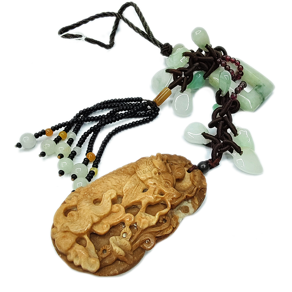 龍魚{龍宮舍利}巧雕吉祥掛飾【十方】133920