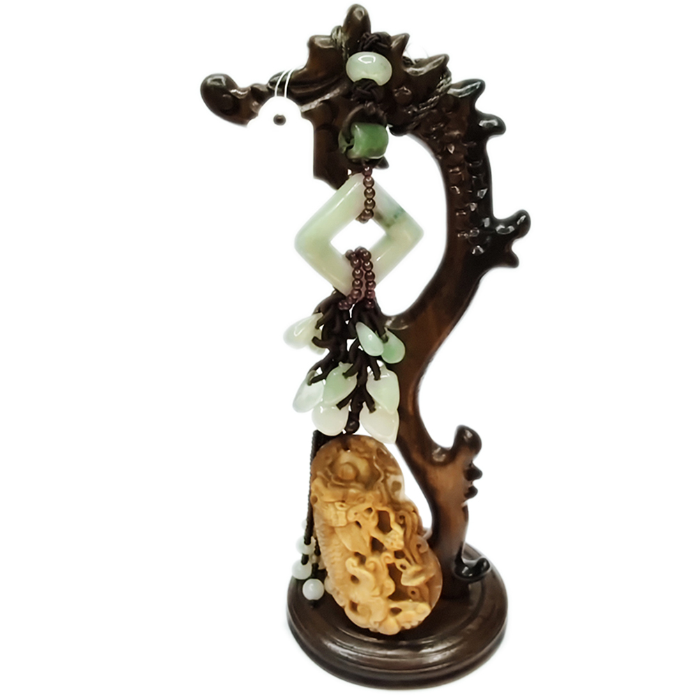 龍魚{龍宮舍利}巧雕吉祥掛飾【十方】133920