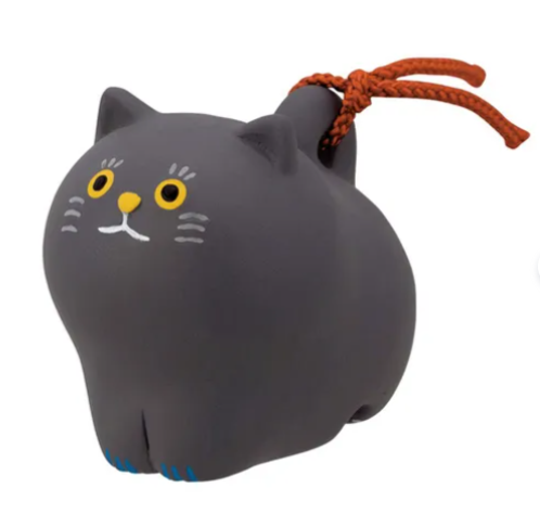 日式陶瓷貓貓鈴鐺 (非日本製)
