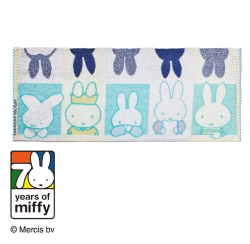 日本MIFFY 70週年長毛巾34x80 (日本製)