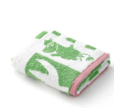 日本MOOMIN 80週年長毛巾34x80 (日本製)