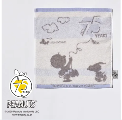 日本今治xSNOOPY方巾34x35 (日本製)