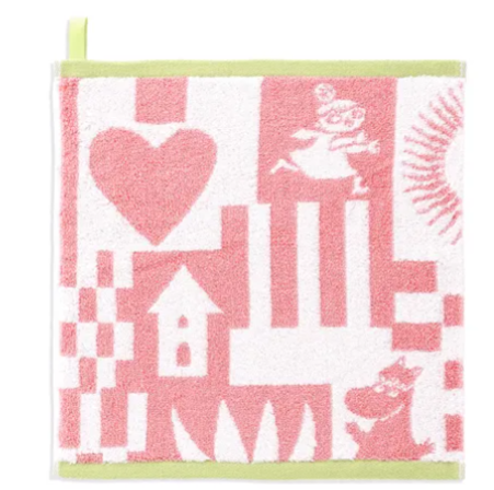 日本MOOMIN 80週年方巾34x35 (日本製)