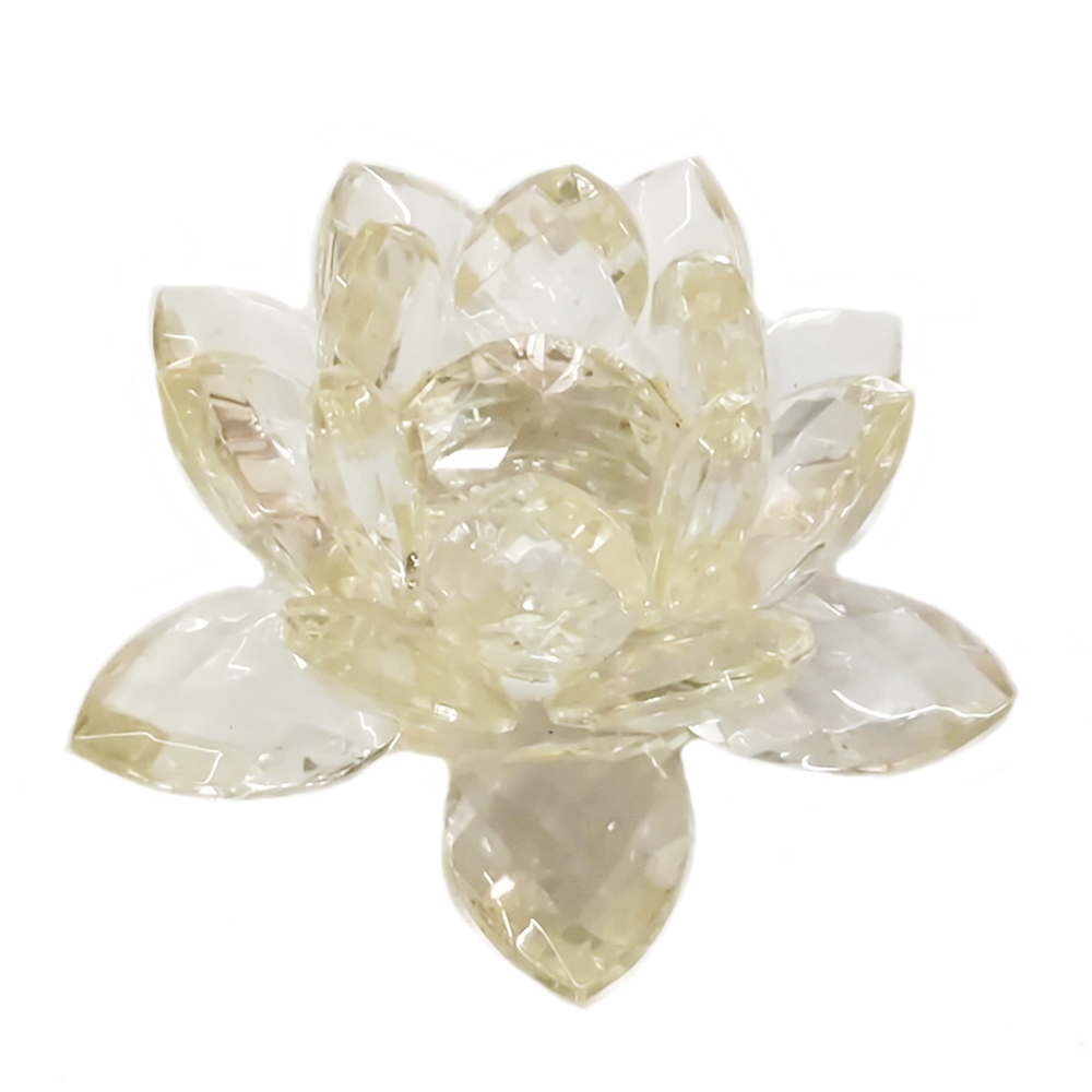 水晶蓮花9公分1朵 【十方】154788