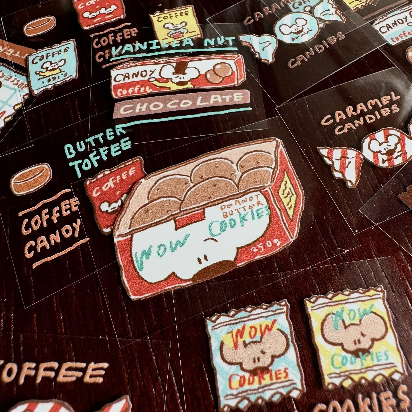 cookies 小老鼠PET膠帶｜1991w2992