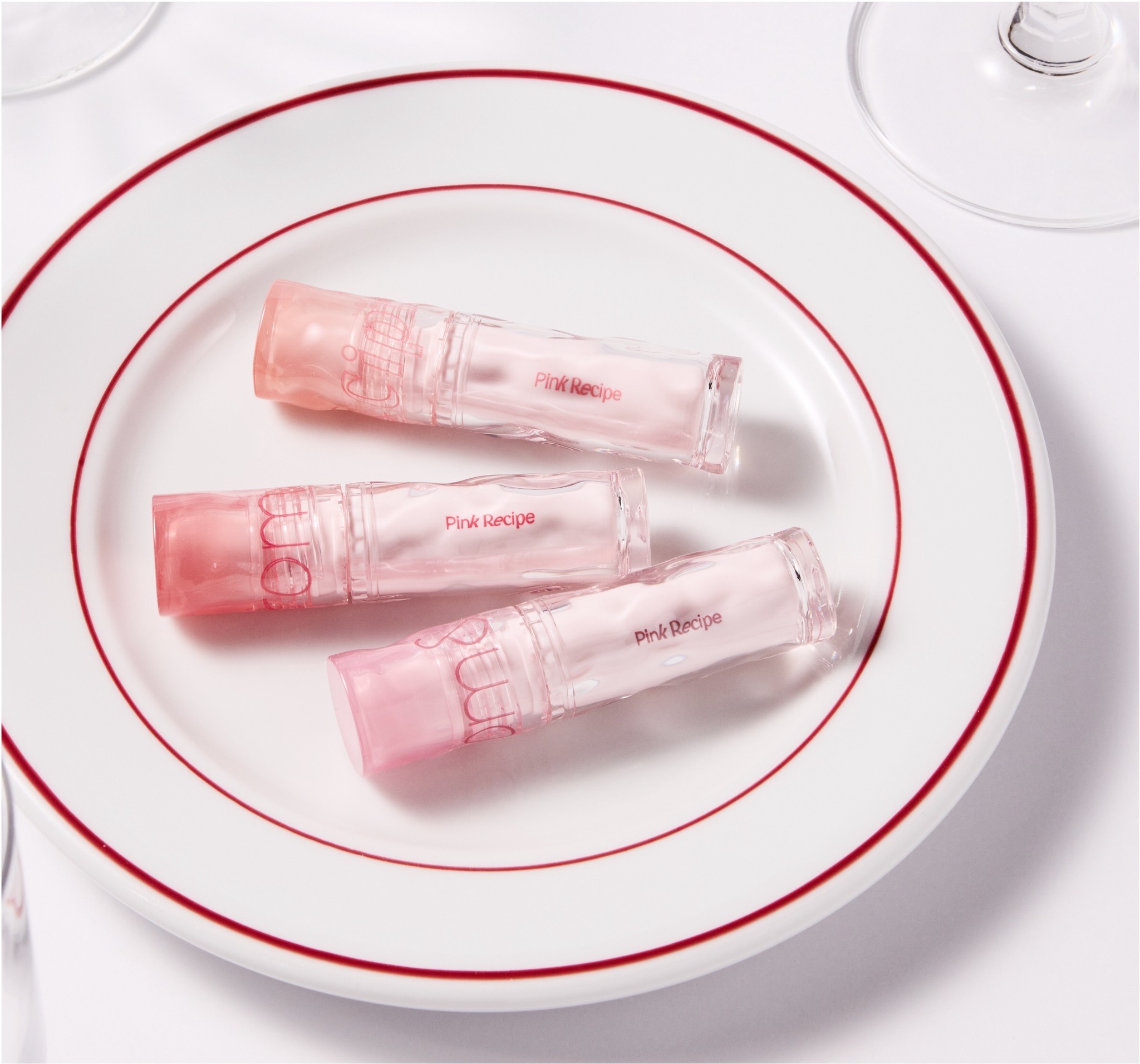 日 本 直 送 現 貨丨Rom&nd x CipiCipi 特別限量版光澤唇釉 Recipe Glossi PK01 PK02 PK03