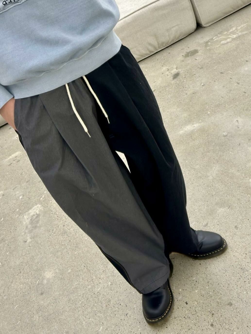 拼色鬆身褲 GOGO-012P