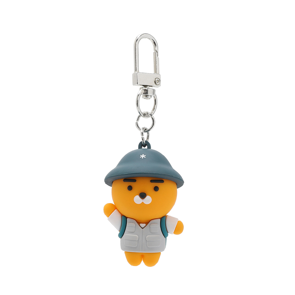 【Snow Peak】 [Snowpeak x Kakao Friends] Ryan Keyring Snow Peak x KAKAO Friends RYAN Camper Plush Doll Keyring