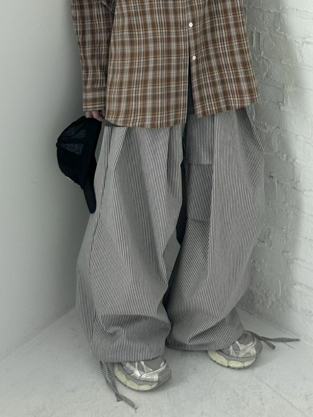 直間可束腳鬆身褲 Hestory-062P