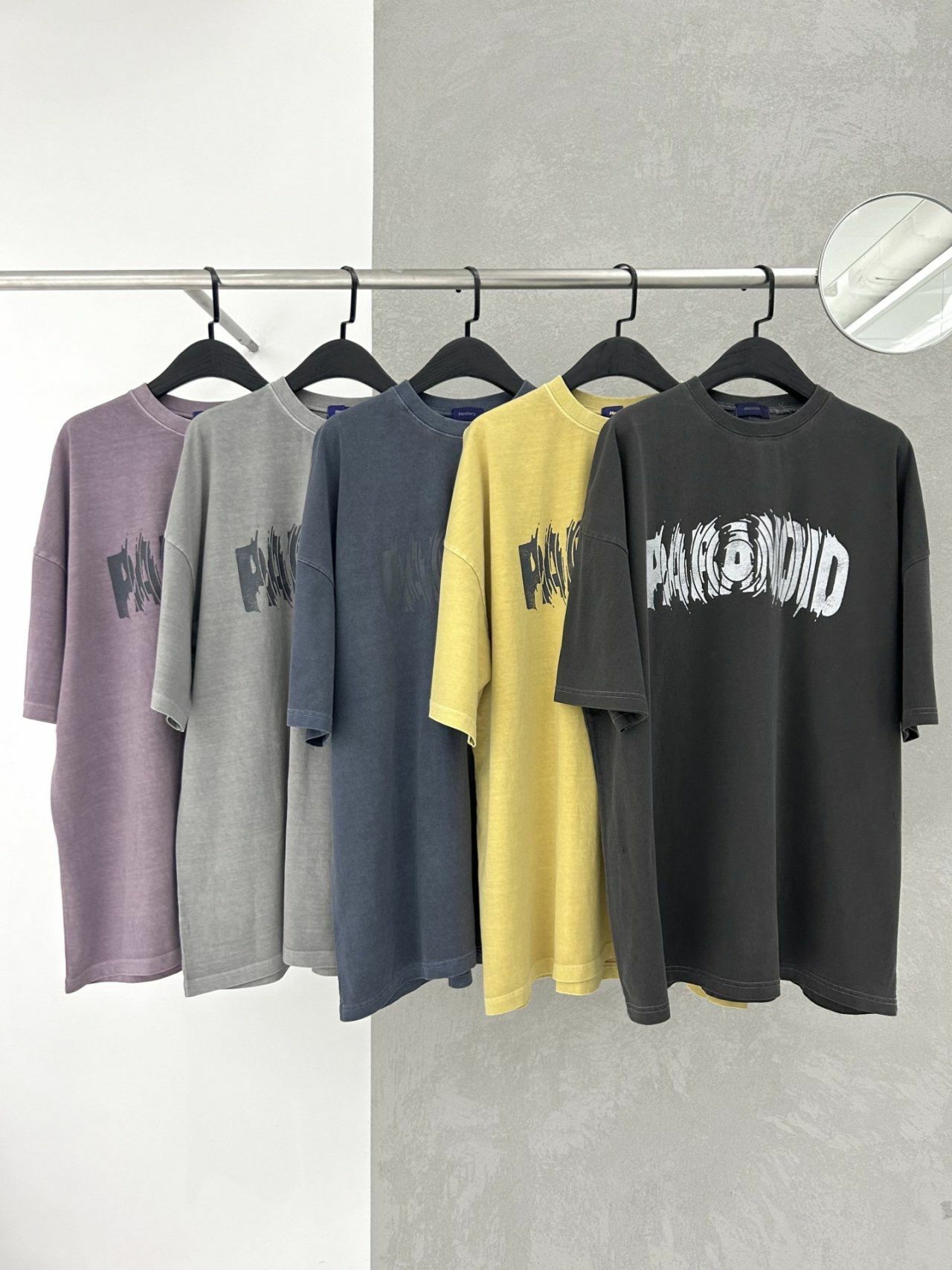 洗水英文字短袖Tee Hestory-066T