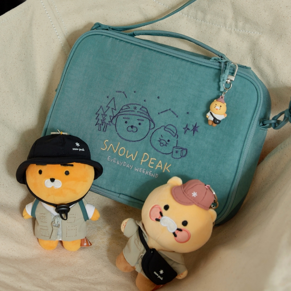 【現貨】snow peak X Kakao Friends Picnic Bag 萊恩露營 側背包 S25SWCCB80