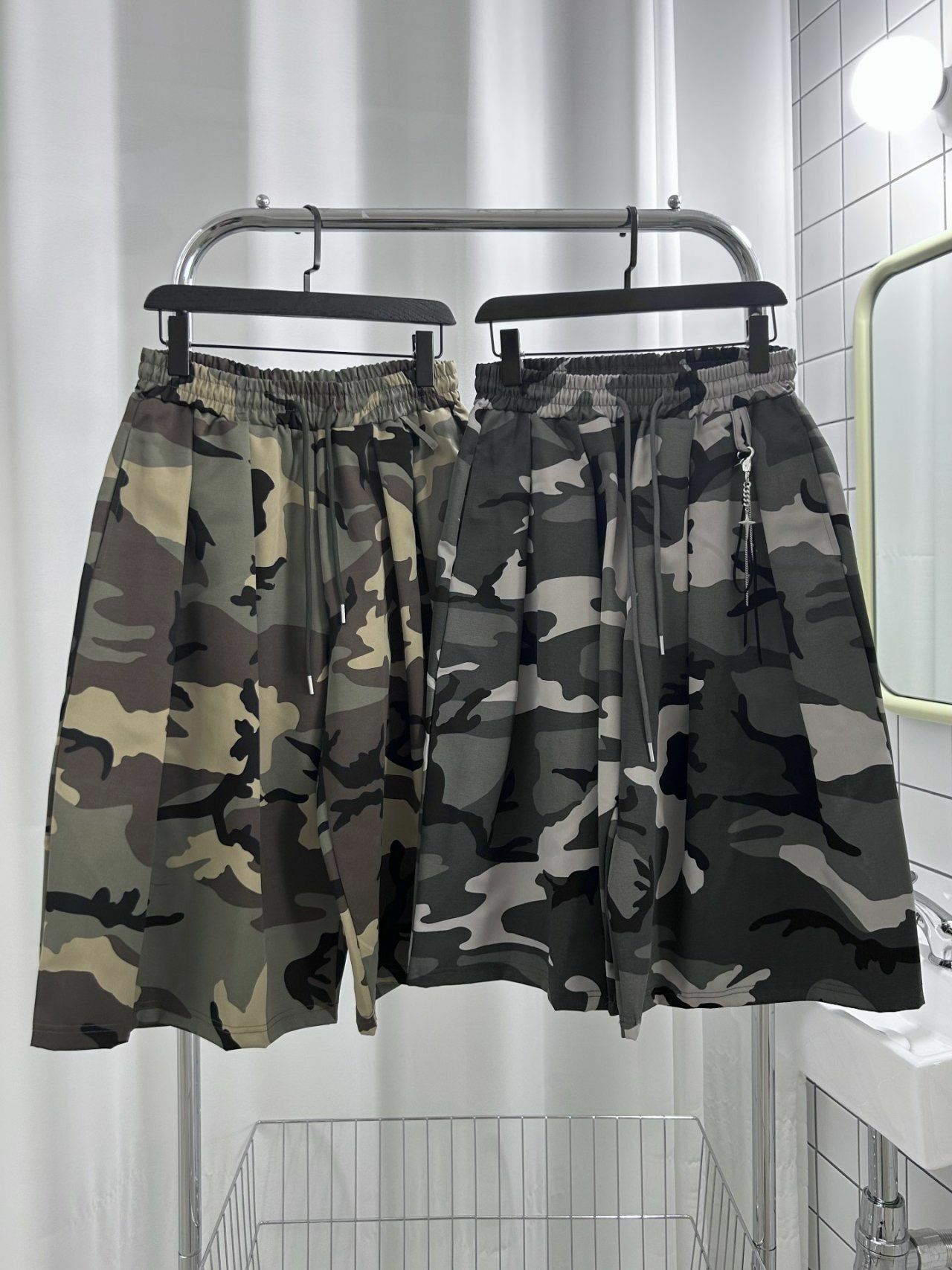 迷彩短褲 Hestory-070P