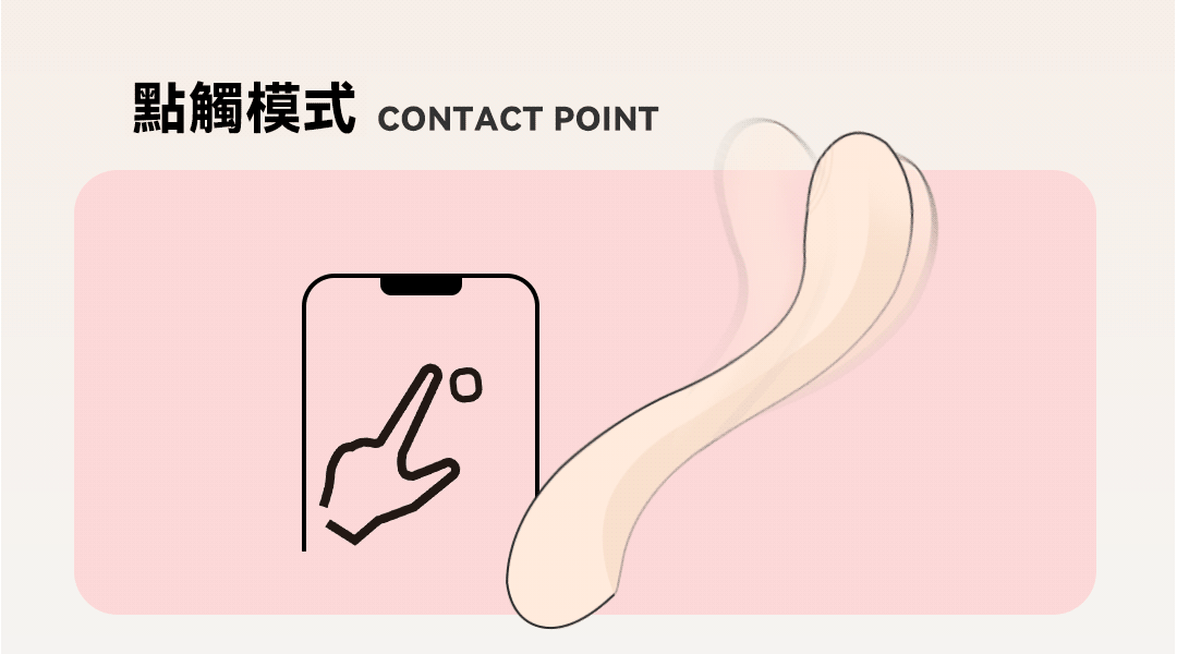HERZGIRL: #808 G-Spot Tapping Massager【APP Version】