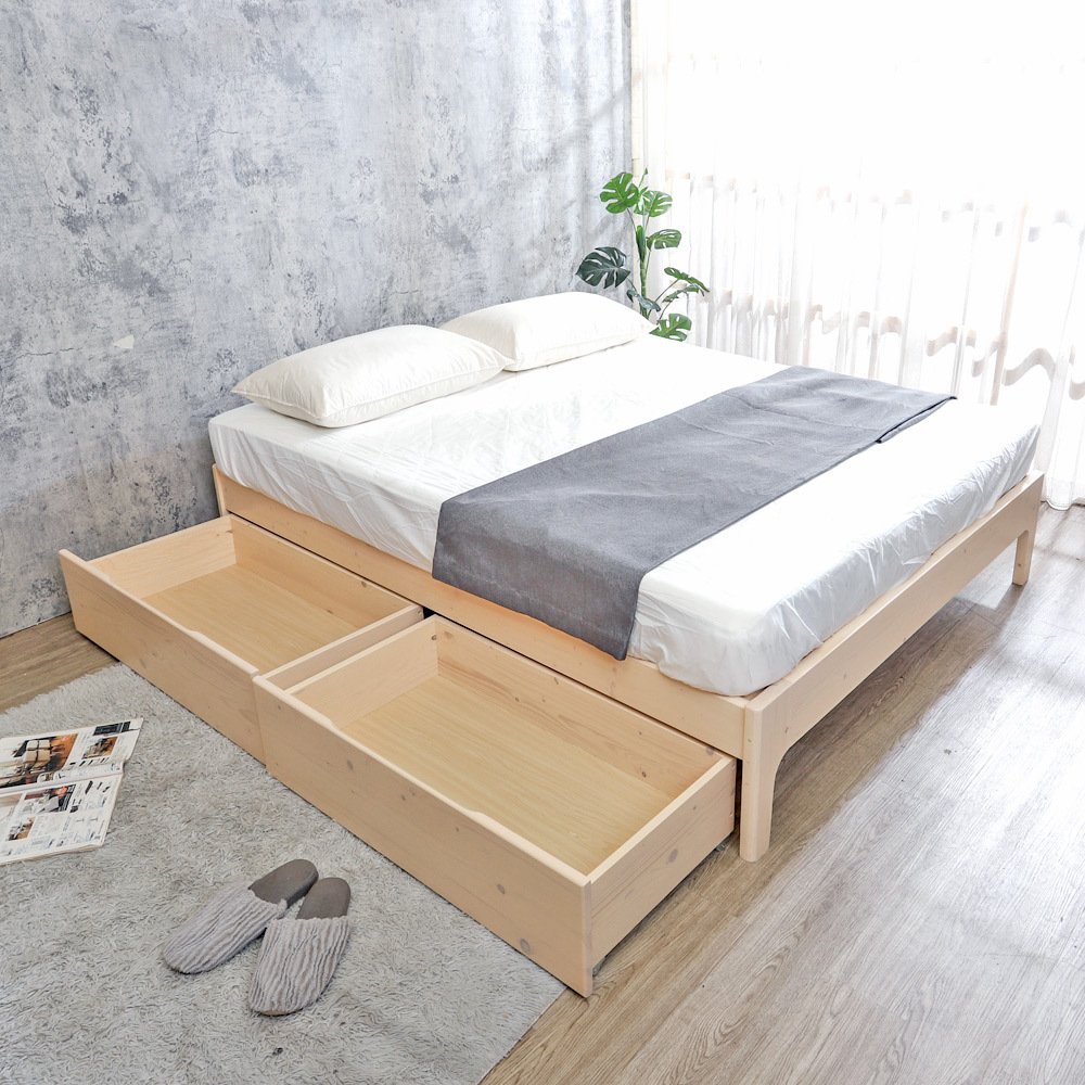 森林家具 席拉實木床架/床組