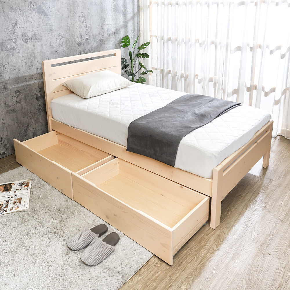 森林家具 蒂娜實木床架/床組