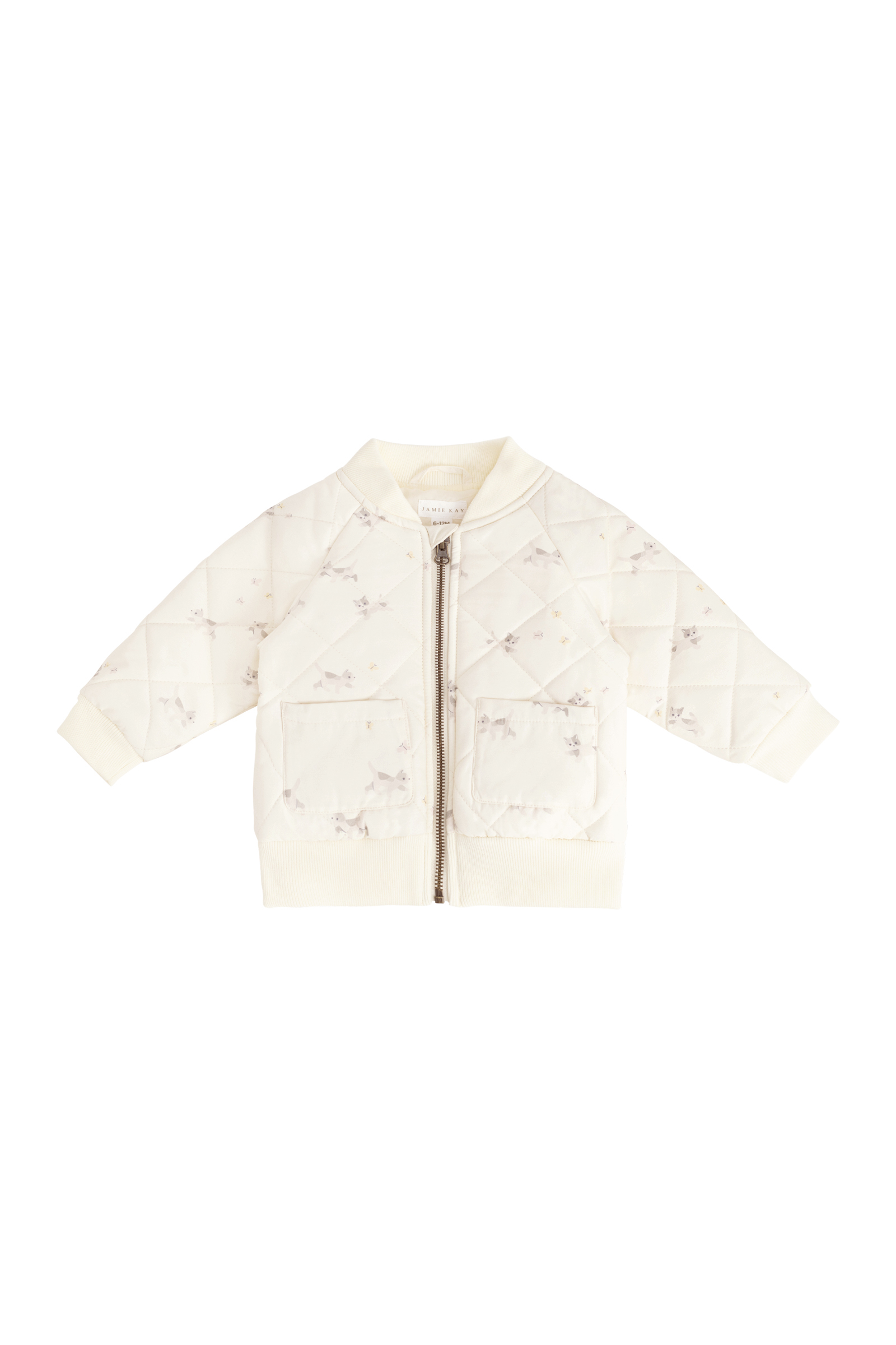 【預購】JAMIE KAY - Cammy Jacket （Playful Kitten Whisper White）