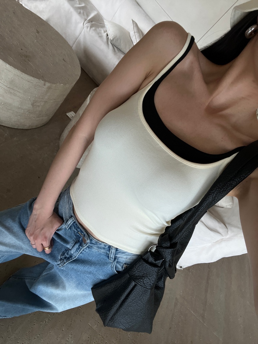 附胸墊假兩件Bra top *4色