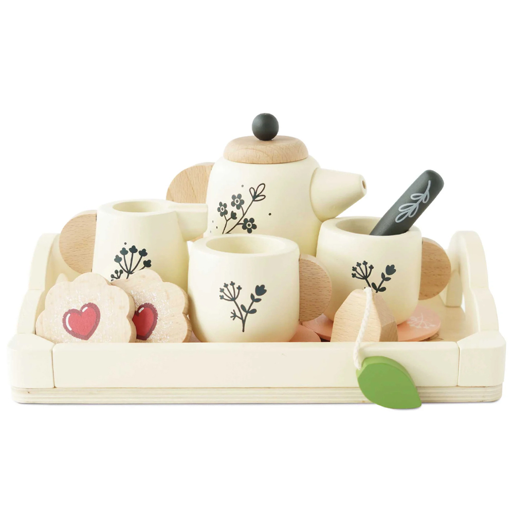 【英國 Le Toy Van】英式尊榮下午茶茶具全配玩具組