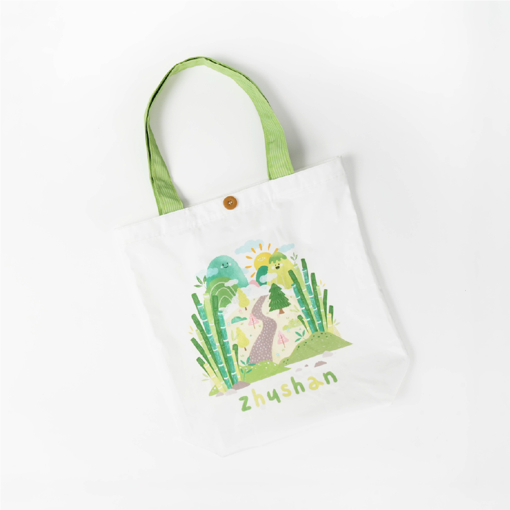 特別企劃｜森林綠生活｜竹山插畫環保提袋｜FNG寶特循環袋｜加購更優惠