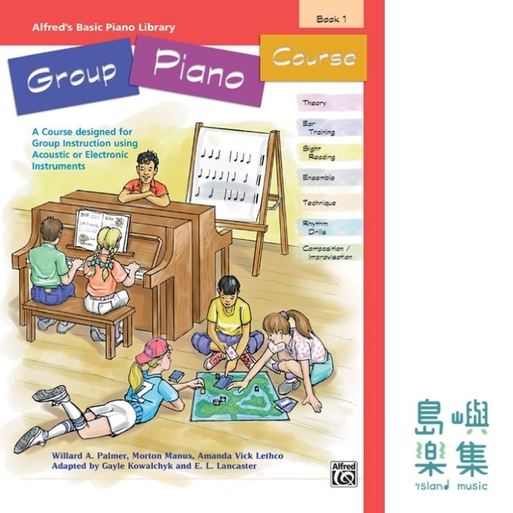 Alfred's Basic Group Piano Course, Book 1
