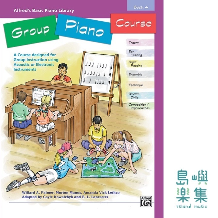 Alfred's Basic Group Piano Course, Book 4