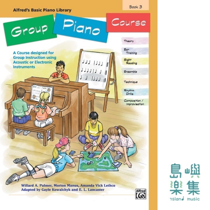 Alfred's Basic Group Piano Course, Book 3