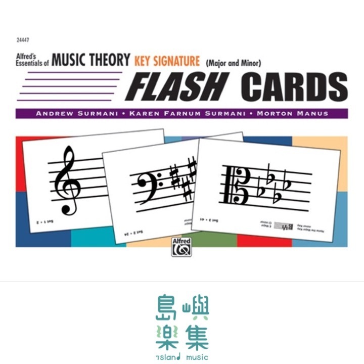 Alfred's Essentials of Music Theory: Flash Cards -- Key Signature