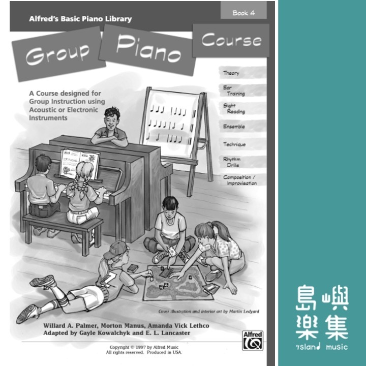 Alfred's Basic Group Piano Course, Book 4