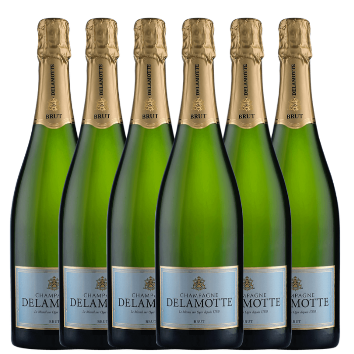 Delamotte Brut NV (750ml) 6 bottles
