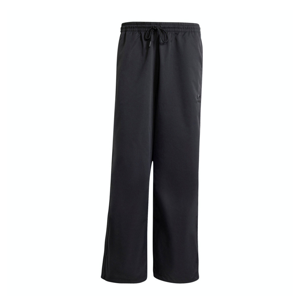 【 adidas PARACHUTE PANT 立體寬褲 - 黑 】