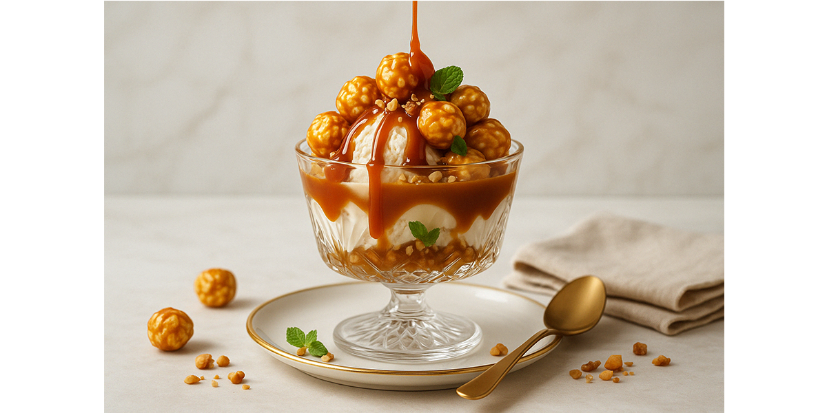 CP爆米花的五種新吃法CP爆米花冰淇淋Candy Poppy Popcorn Ice Cream