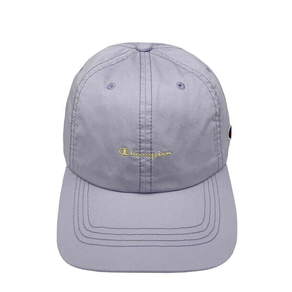 中性- HY LOGO 數字 刺繡 棒球帽-薰衣紫-（181-0254-L.PURPLE）