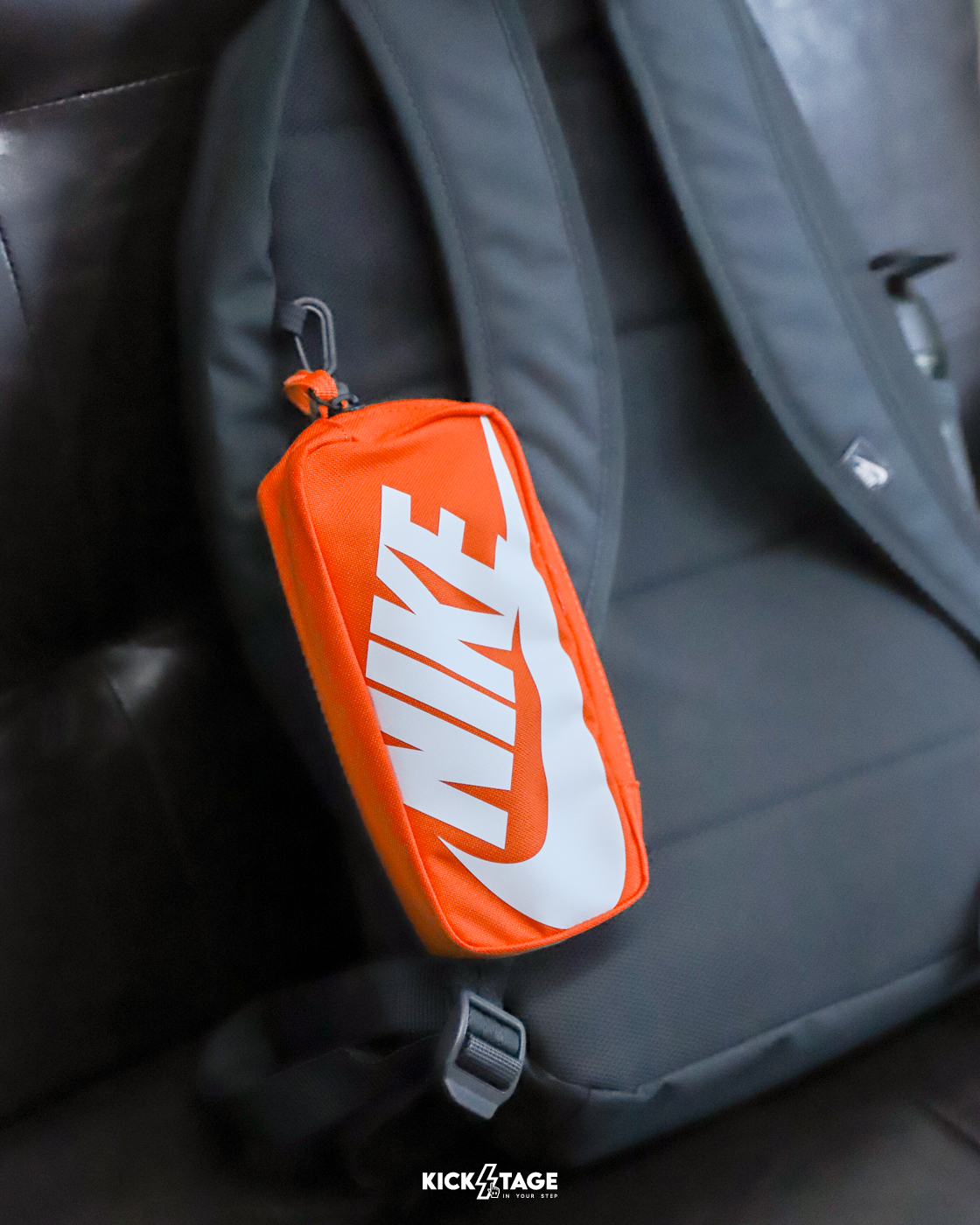 NIKE ELEMENTAL 淺黑橘 小掛帶 雙肩包 後背包 運動背包【HJ4186-010】