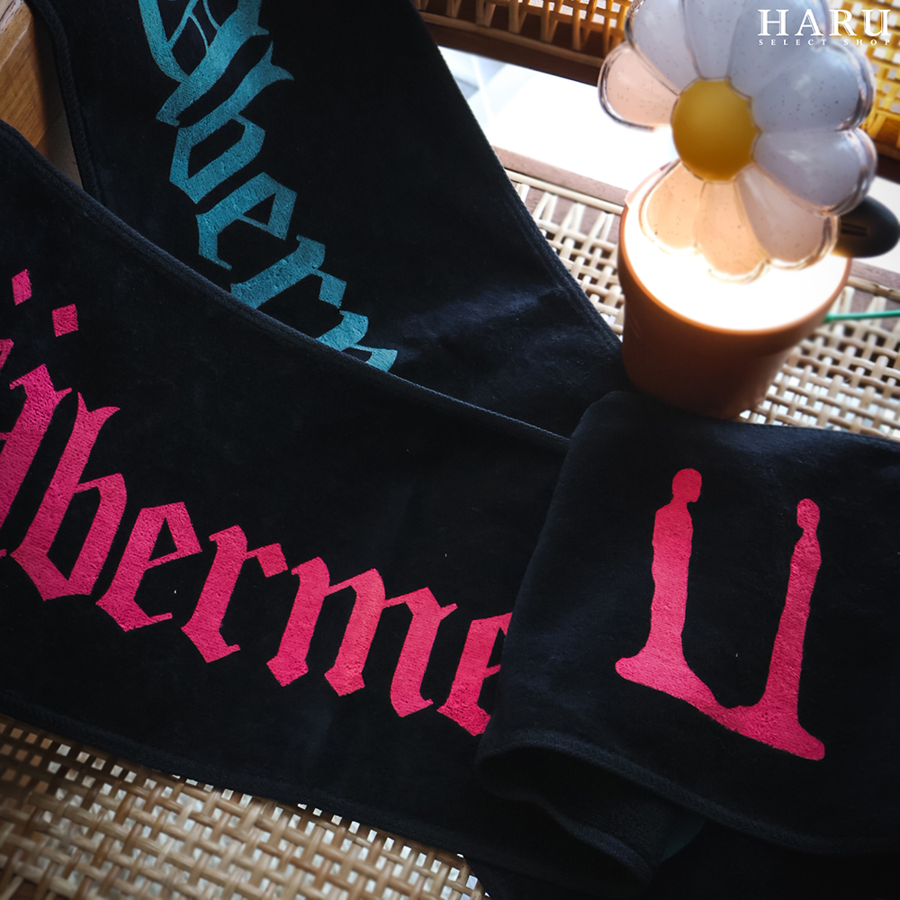 GD G-DRAGON Ubermensch Slogan Towel 權志龍應援毛巾