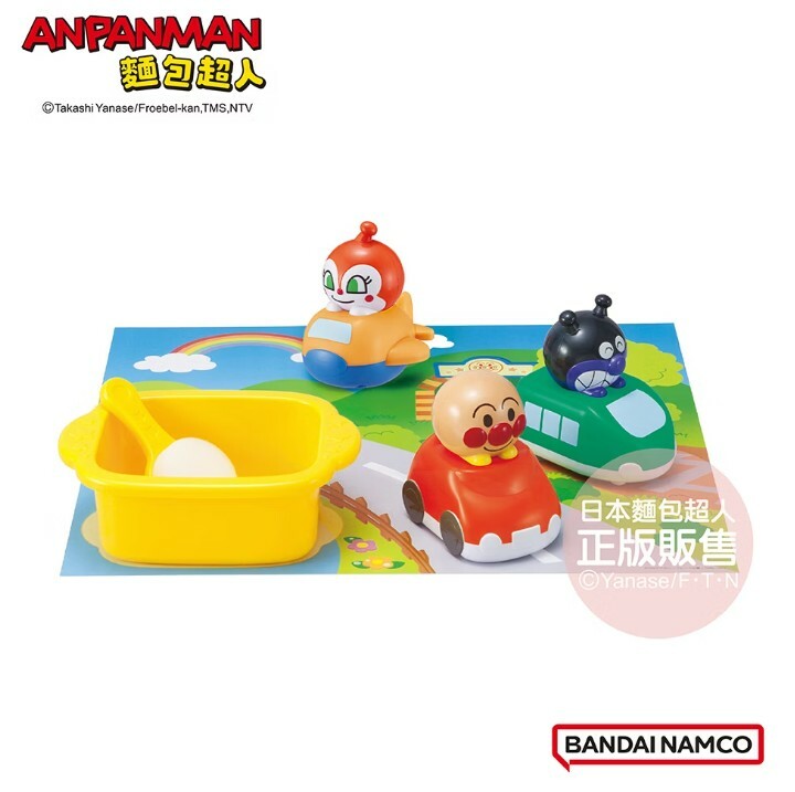 麵包超人 感溫變色交通工具