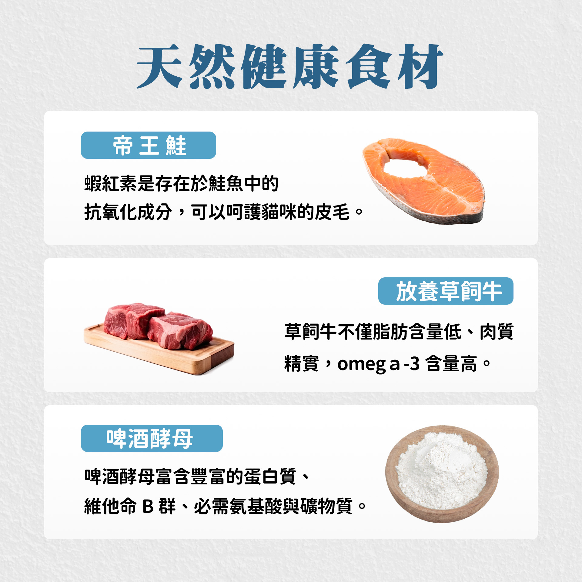 ITI 一醍 | 貓咪-天然風乾零食 帝王鮭牛肉100g