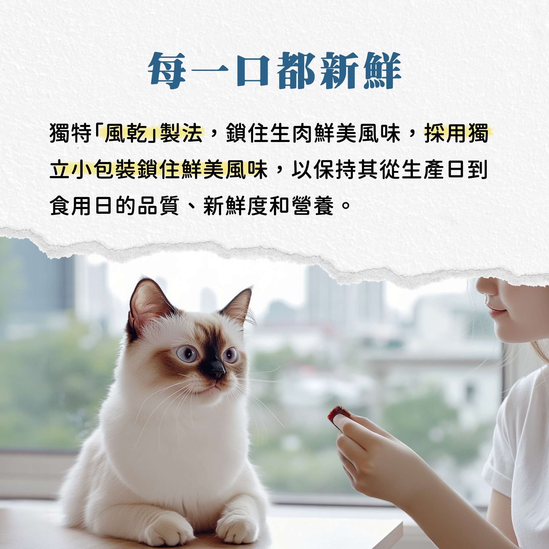 ITI 一醍 | 貓咪-天然風乾零食 帝王鮭牛肉100g