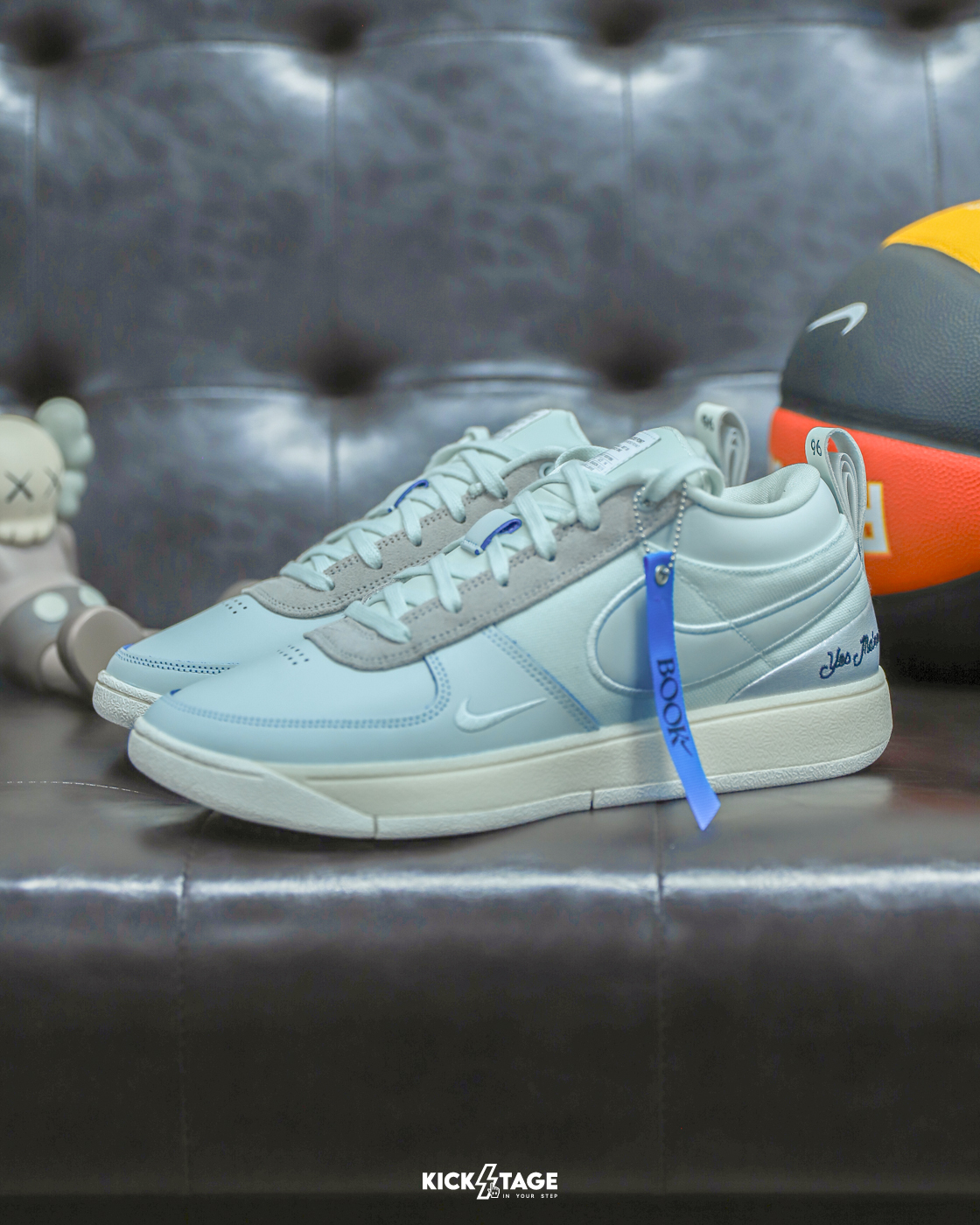 男鞋 Nike Book 1 “Moss Point” EP 藍灰 刮刮樂 冰藍 奶油底 實戰 XDR耐磨 籃球鞋【IH0891-001】CHAPTER ONE 布克