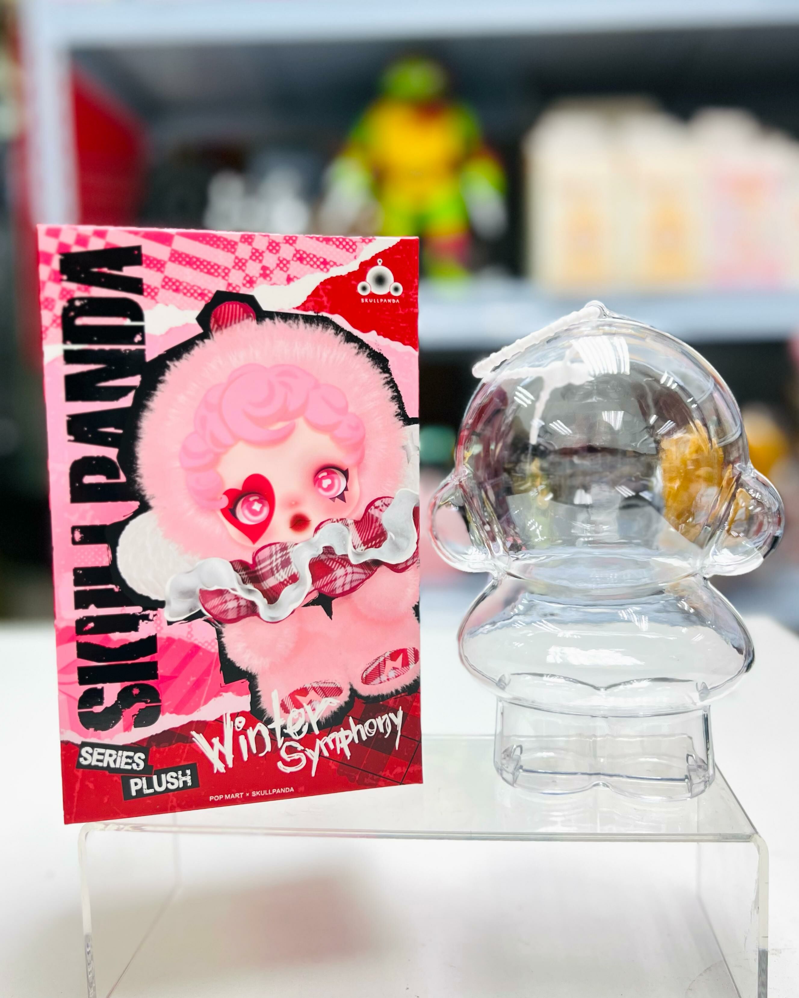 Acrylic Case for SKULLPANDA winter symphony series plush
