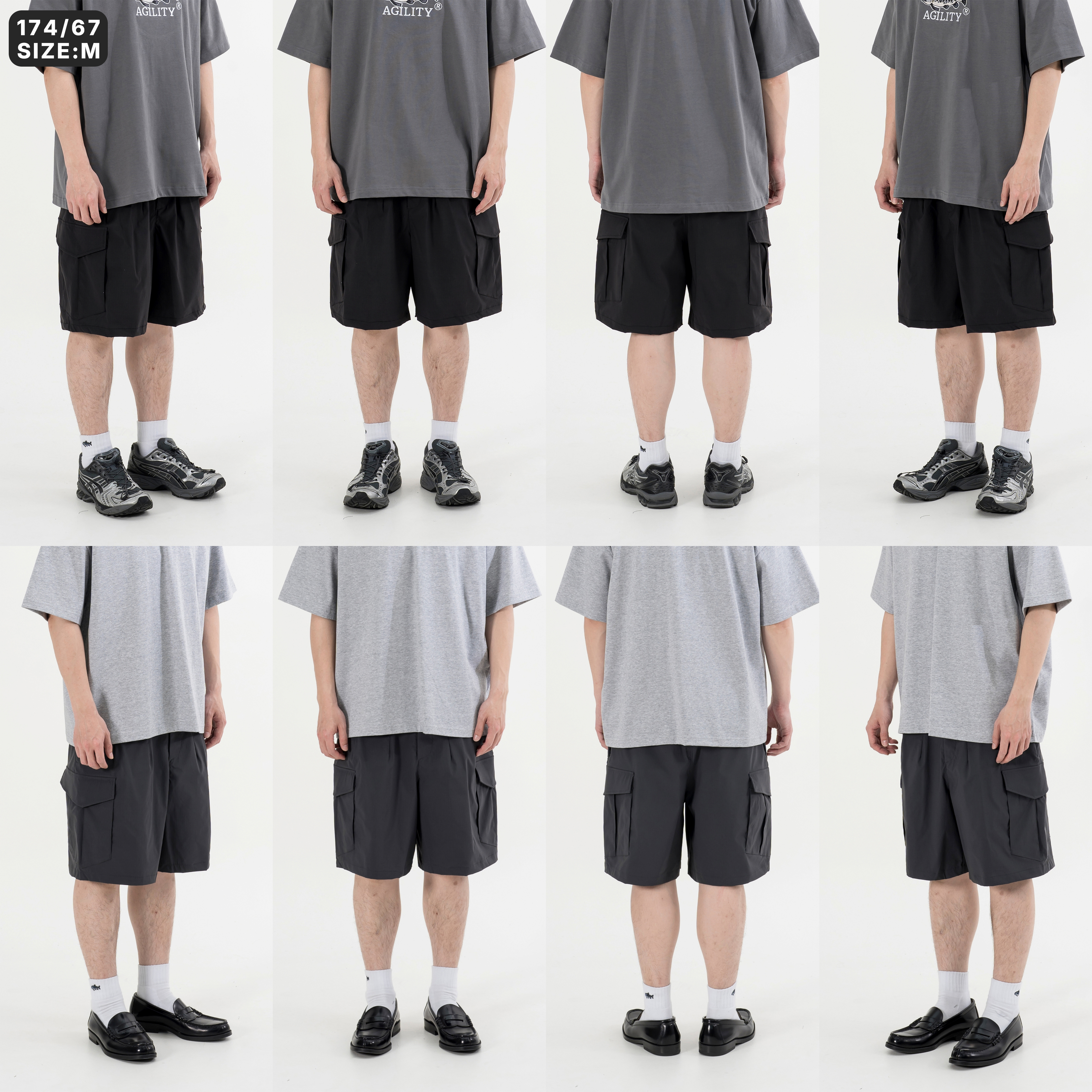 AGILITY Teflon® Cargo Shorts 防潑水 斜口袋短褲 [富短]