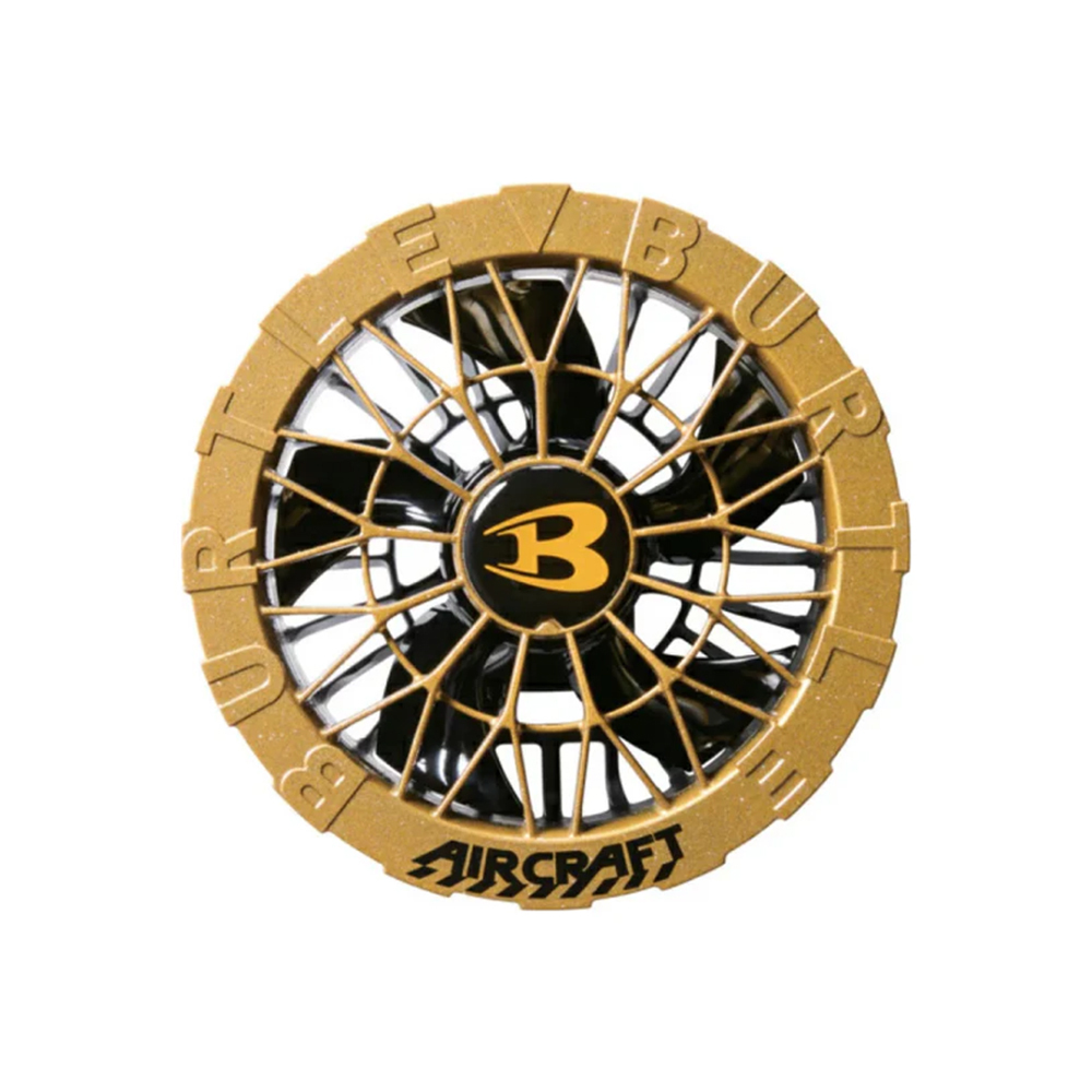 扇風機・サーキュレーター BURTLE AC09 Li-ion BATTERY 24V 105Wh 日本BURTLE 24V 金色風扇+金色電池AC09-1 AC09-2 SET - 豐業五金