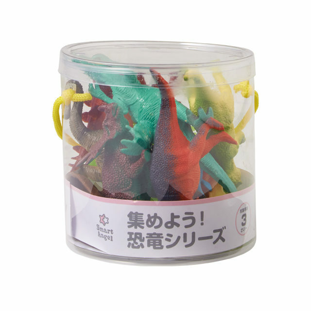 【Smart Angel】Dinosaur Figures Bucket Set (9 Dinosaurs + 1 Tree) 10-Piece Set (3Y+)