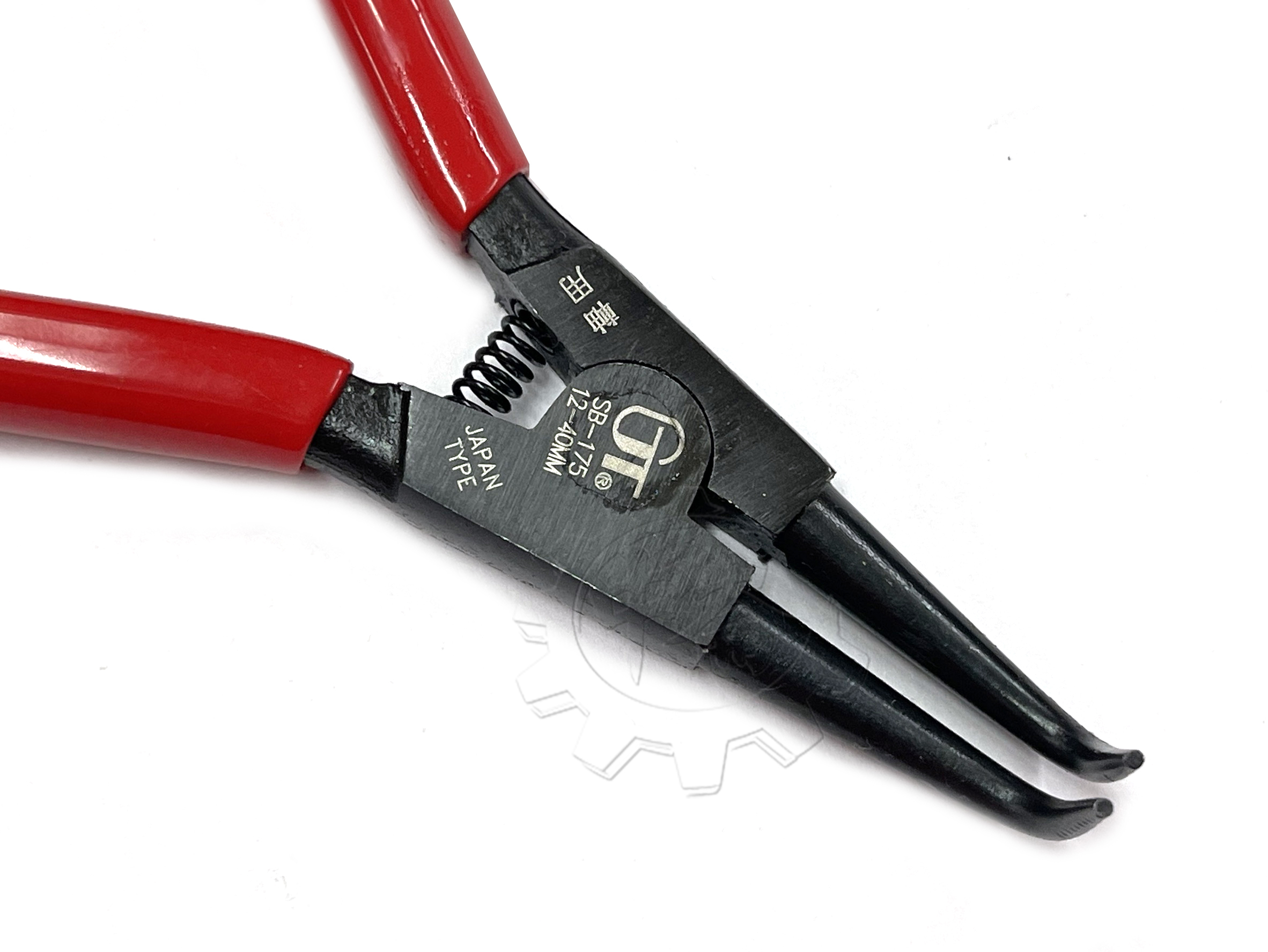 ＊中崙五金【附發票】正台灣製外銷品 GT 彎形鉗 SB-175 軸用彈簧鉗 穴用釦環鉗 固定鉗 175mm長