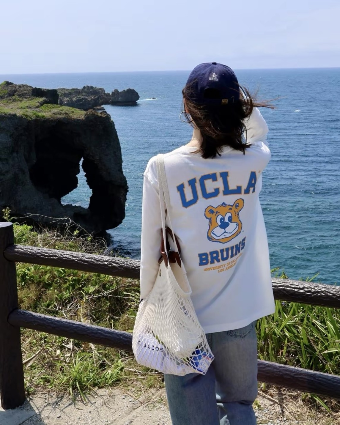 【預購】LONGCHAMP LE PLIAGE FILET 兩用漁網包 白色 10121HVH037