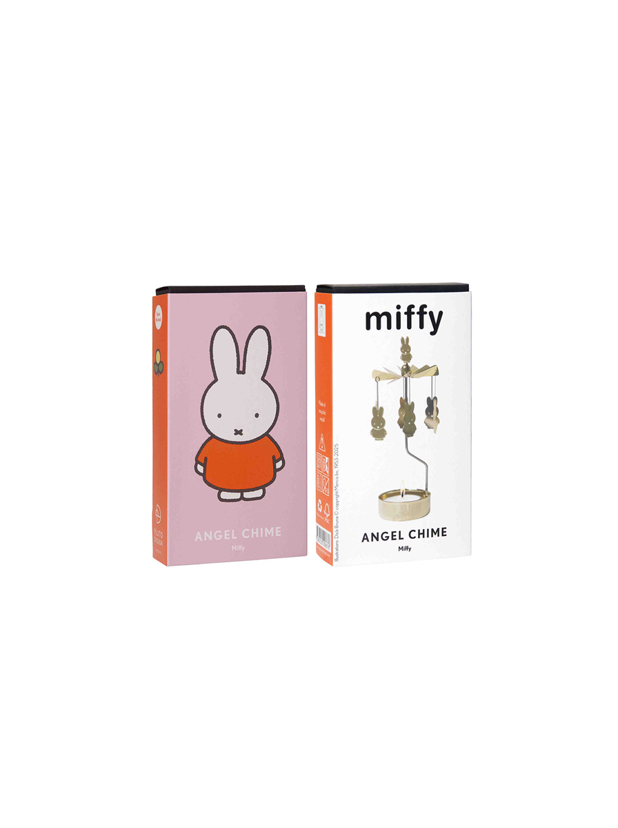 金色米菲兔旋轉燭座(附蠟燭)