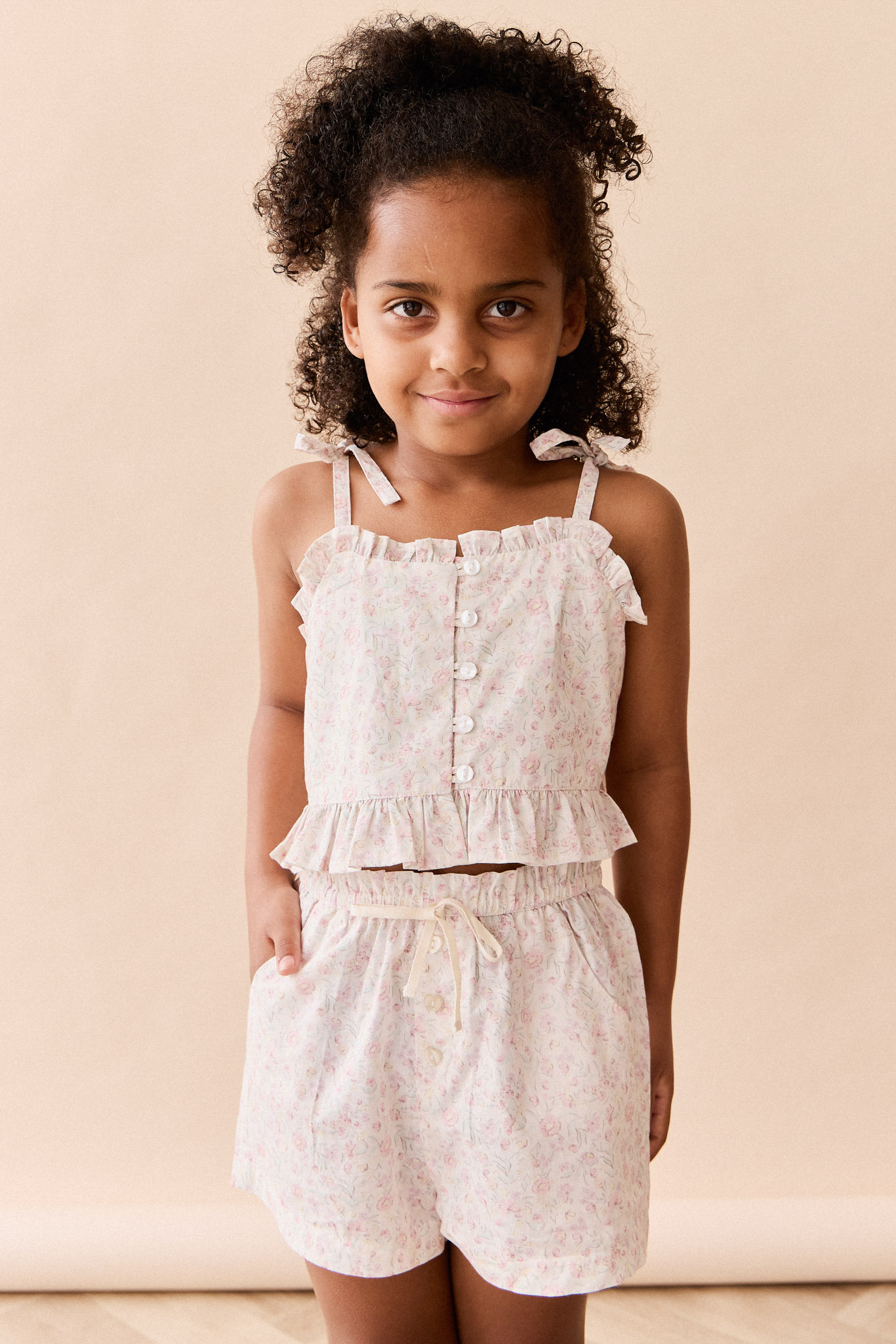 【預購】JAMIE KAY - Organic Cotton Mirabel Top（Grace Floral）
