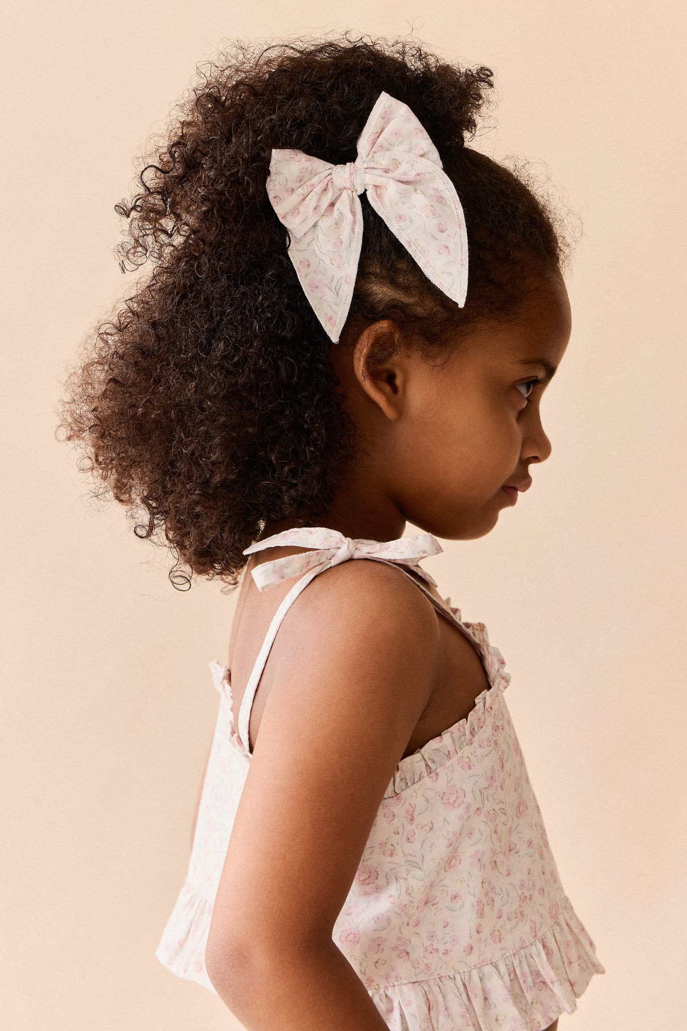 【預購】JAMIE KAY - Organic Cotton Voile Bow（Grace Floral）